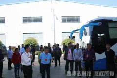 熱烈歡迎市領導蒞臨公司參觀指導工作！